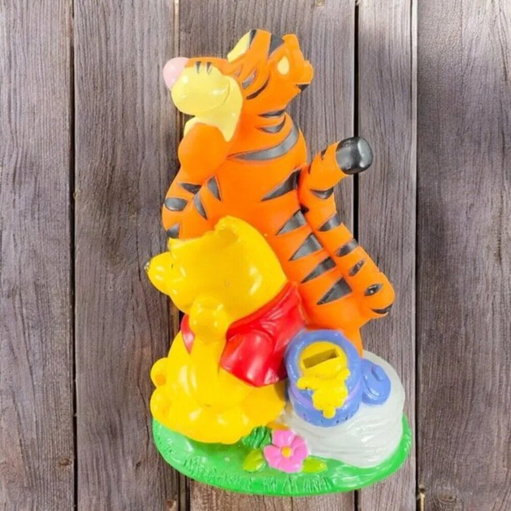 Disney‎ Winnie The Pooh And Tigger Hard Plastic Toy Figurine Whimsical Figure